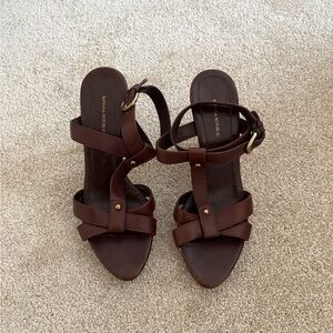 Banana Republic Brown Strappy Sandals